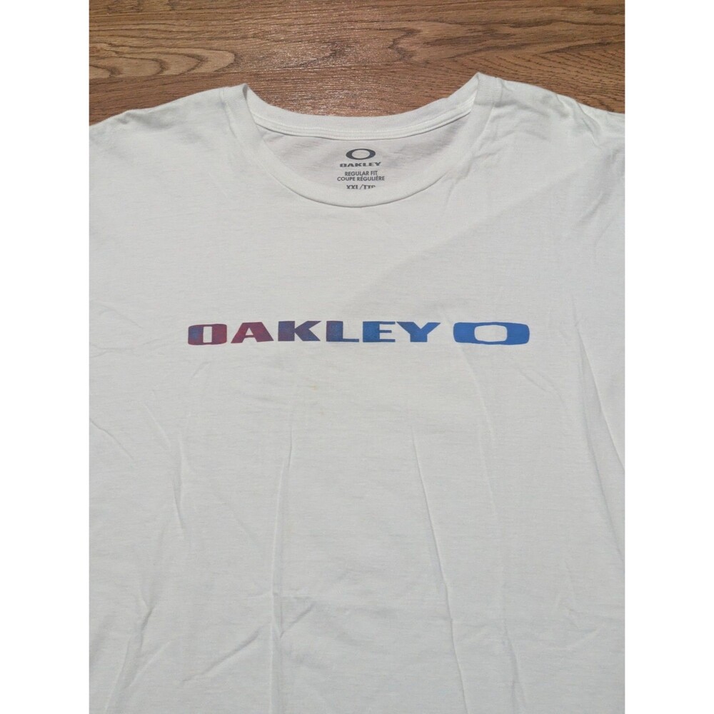 Oakley Men's Short Sleeve Regular Fit T-shirt, White, XXL